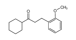 1-环己基-3-(2-甲氧基苯基)-1-丙酮