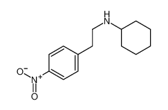 N-[2-(4-nitrophenyl)ethyl]cyclohexanamine 5338-99-8