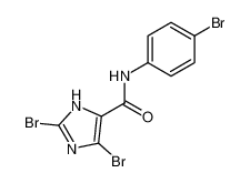 502141-80-2 structure, C10H6Br3N3O