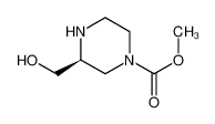 甲基(3S)-3-(羟基甲基)-1-哌嗪羧酸酯