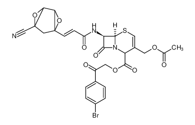 100920-79-4 structure, C27H22BrN3O9S