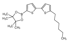 2-[5-(5-hexylthiophen-2-yl)thiophen-2-yl]-4,4,5,5-tetramethyl-1,3,2-dioxaborolane 579503-59-6