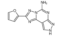 5-amino-2-(2-furyl)pyrazolo[4,3-e]-1,2,4-triazolo[1,5-c]pyrimidine 162401-16-3