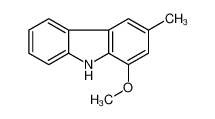 4532-33-6 spectrum, 1-Methoxy-3-methyl-9H-carbazole