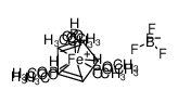 110096-28-1 structure, C14H31BF4FeO9P3