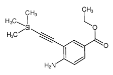 1034269-62-9 spectrum, ethyl 4-amino-3-[2-(trimethylsilyl)ethynyl]benzoate