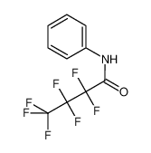 2,2,3,3,4,4,4-heptafluoro-N-phenylbutanamide 336-61-8