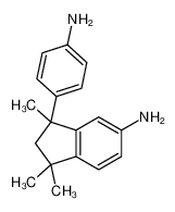 3-(4-Aminophenyl)-1,1,3-trimethyl-5-indanamine 54628-90-9