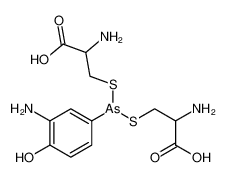 5410-61-7 structure, C12H18AsN3O5S2