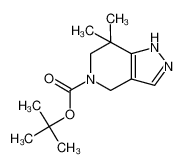 tert-Butyl 7,7-dimethyl-6,7-dihydro-1H-pyrazolo[4,3-c]pyridine-5(4H)-carboxylate 635712-88-8