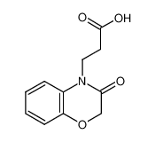 3-(3-oxo-1,4-benzoxazin-4-yl)propanoic acid 23866-15-1