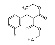 59223-73-3 diethyl 2-[(3-fluorophenyl)methyl]propanedioate