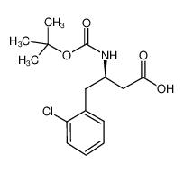 Boc-(R)-3-amino-4-(2-chlorophenyl)-butyric acid 218608-93-6