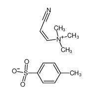 58311-73-2 (Z)-(2-氰基乙烯基)三甲基铵对甲苯磺酸盐