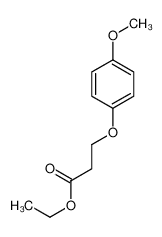 82872-99-9 spectrum, ethyl 3-(4-methoxyphenoxy)propanoate