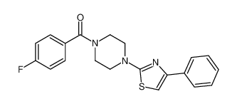 606087-52-9 structure, C20H18FN3OS