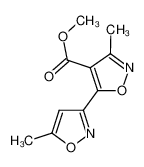 methyl 3-methyl-5-(5-methyl-1,2-oxazol-3-yl)-1,2-oxazole-4-carboxylate 175277-12-0