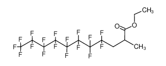 126331-02-0 structure, C14H11F17O2