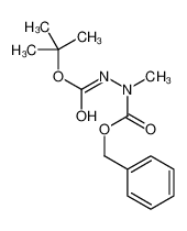 benzyl N-methyl-N-[(2-methylpropan-2-yl)oxycarbonylamino]carbamate 127799-53-5