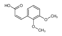 38489-68-8 spectrum, 2,3-dimethoxy-cis-cinnamic acid