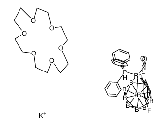 85369-62-6 structure, C40H44B9FKNO8PRh