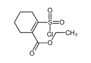 243984-26-1 spectrum, Ethyl 2-(chlorosulfonyl)-1-cyclohexene-1-carboxylate