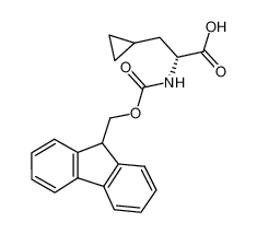 (2R)-3-cyclopropyl-2-(9H-fluoren-9-ylmethoxycarbonylamino)propanoic acid 170642-29-2