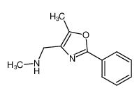 N-methyl-1-(5-methyl-2-phenyl-1,3-oxazol-4-yl)methanamine 132451-29-7