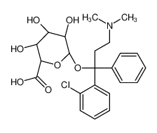 66171-85-5 structure, C23H28ClNO7