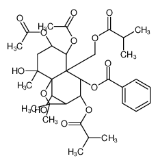 139979-81-0 structure, C34H46O13