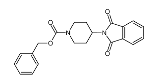 169814-97-5 phenylmethyl 4-(1,3-dioxo-1,3-dihydro-2H-isoindol-2-yl)-1-piperidinecarboxylate