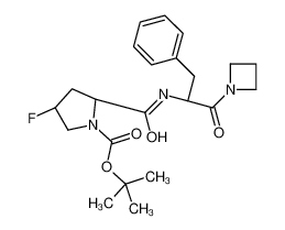 1204333-00-5 structure, C22H30FN3O4