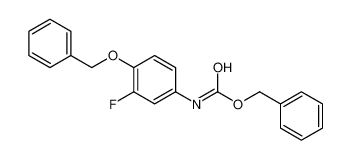 benzyl N-(3-fluoro-4-phenylmethoxyphenyl)carbamate 790703-40-1