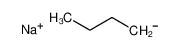 3525-44-8 structure, C4H9Na