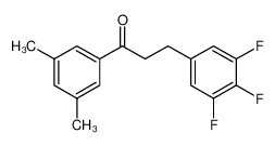 1-(3,5-二甲基苯基)-3-(3,4,5-三氟苯基)-1-丙酮