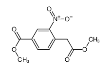 甲基4-(2-甲氧基-2-氧代乙基)-3-硝基苯甲酸酯