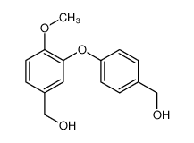 57422-19-2 [4-[5-(hydroxymethyl)-2-methoxyphenoxy]phenyl]methanol