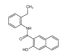 N-(2-ethylphenyl)-3-hydroxynaphthalene-2-carboxamide 68911-98-8