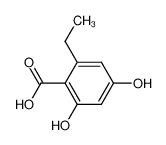 4299-73-4 2,4-Dihydroxy-6-aethyl-benzoesaeure