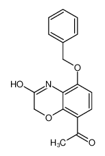 8-乙酰基-5-(苄氧基)-2H-苯并[b][1,4]噁嗪-3(4H)-酮