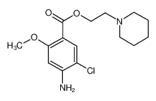 148868-55-7 2-piperidin-1-ylethyl 4-amino-5-chloro-2-methoxybenzoate