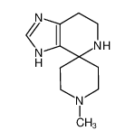 1'-methylspiro[1,5,6,7-tetrahydroimidazo[4,5-c]pyridine-4,4'-piperidine] 65092-19-5