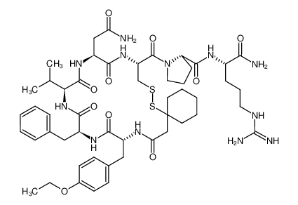 90332-82-4 structure, C51H74N12O10S2