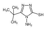 4-amino-3-tert-butyl-1H-1,2,4-triazole-5-thione 73396-58-4