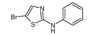 5-Bromo-N-phenyl-1,3-thiazol-2-amine 63615-95-2
