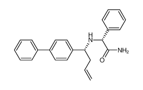 698378-27-7 (2R)-2-{[(1R)-1-(1,1'-biphenyl)-4-yl-3-butenyl]amino}-2-phenylethanamide