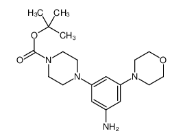 4-(3-氨基-5-吗啉苯基)哌嗪-1-羧酸叔丁酯