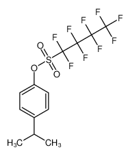 93131-75-0 structure, C13H11F9O3S