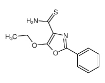 5-ethoxy-2-phenyl-1,3-oxazole-4-carbothioamide 128242-93-3