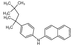 N-[4-(1,1,3,3-tetramethylbutyl)phenyl]naphthalen-2-amine 4496-47-3